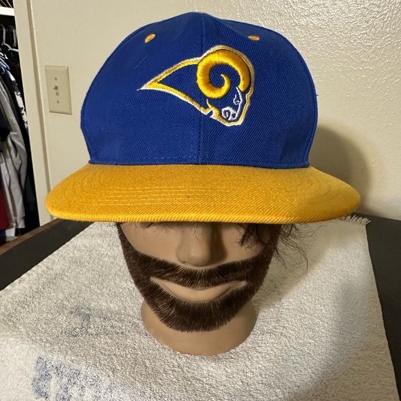 New Era | Accessories | Vintage St Louis Rams Yellow Blue 9s Hat | Poshmark